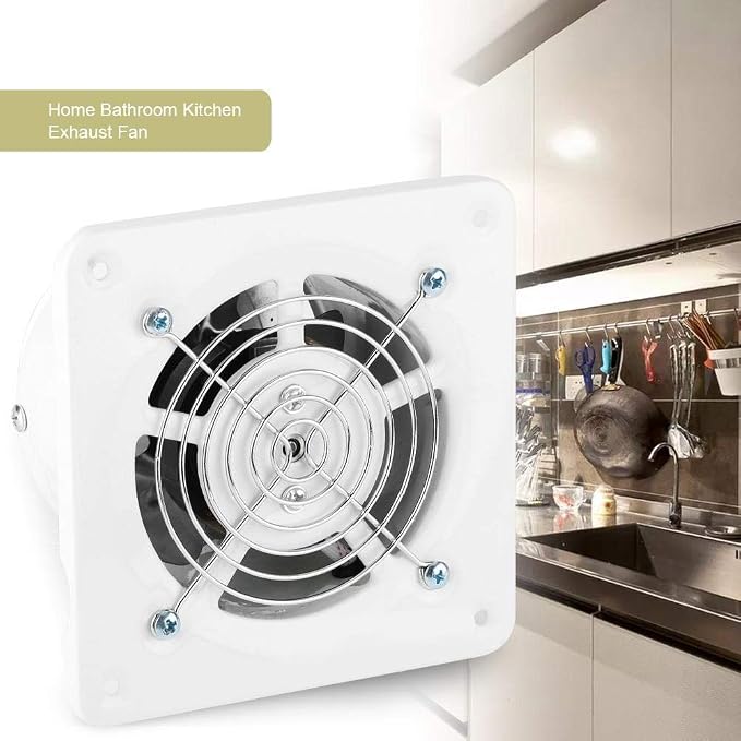 01 25W 220V Bathroom Window Exhaust Fan, Bathroom Exhaust Fan, - Image 2