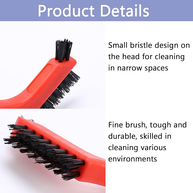 Nylon Cleaning Brushes with Ergonomic Handle - Image 4