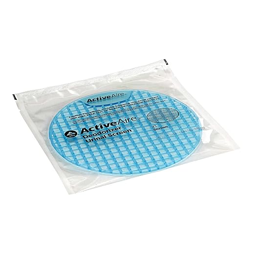 ActiveAire Deodorizer Urinal Screen by GP PRO, Coastal Breeze, 12 Screens Per - Image 5
