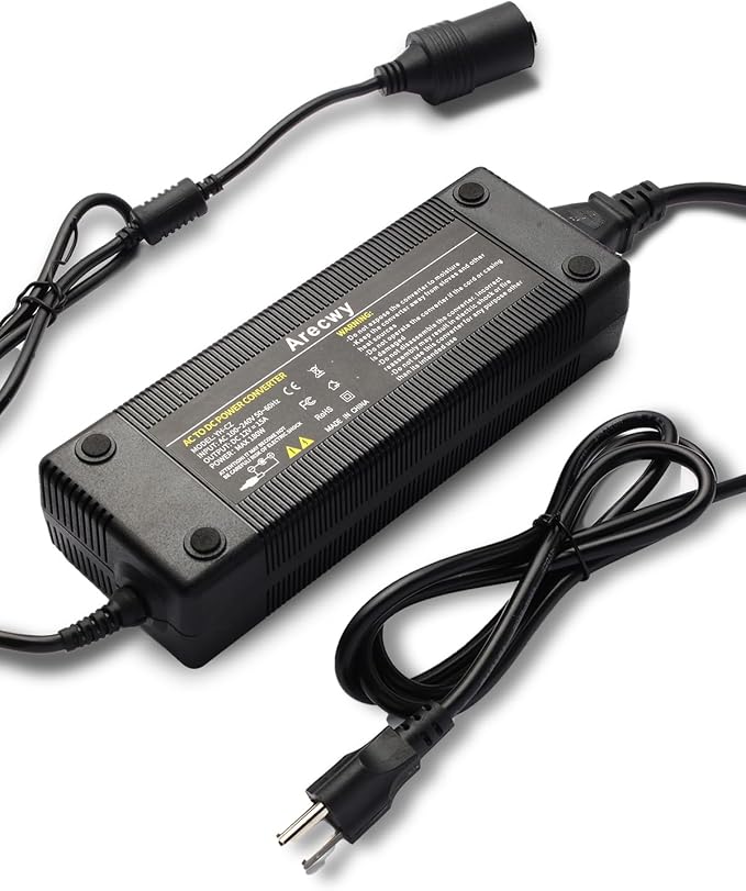 AC to DC Converter 180W 15A 110V to 12V Power Adapter | Fast Cooling Fan by Arecwy
