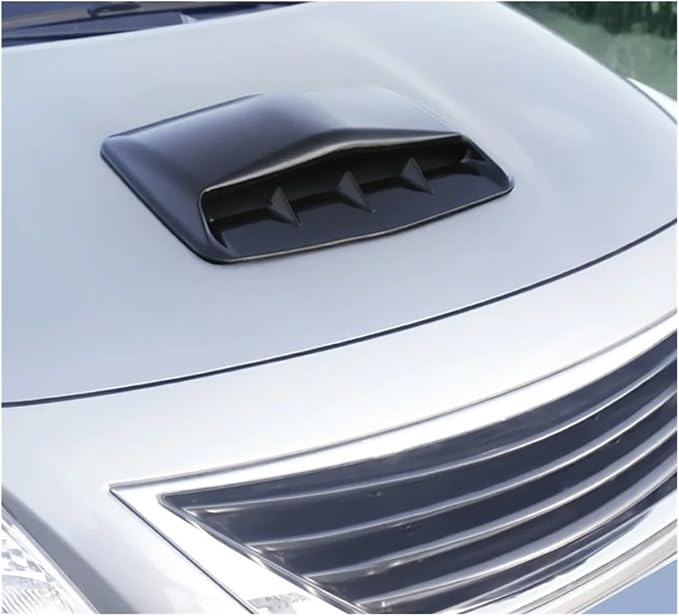 Universal Car Hood Scoop Air Flow Intake Decorative Turbo Bonnet Vent Cover - Image 7