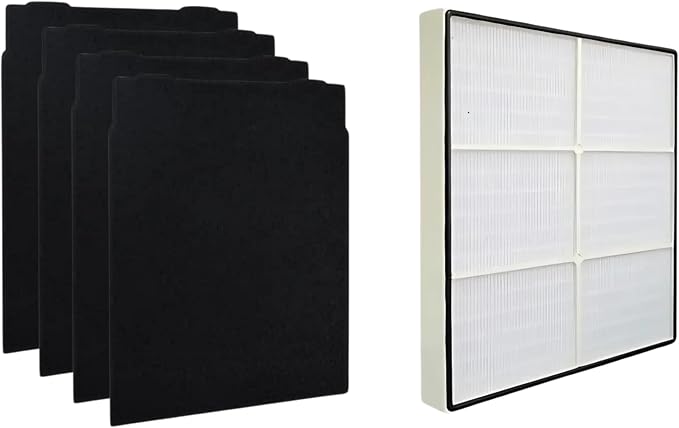 Nispira True HEPA Carbon Pre Filter Set Compatible by Nispira