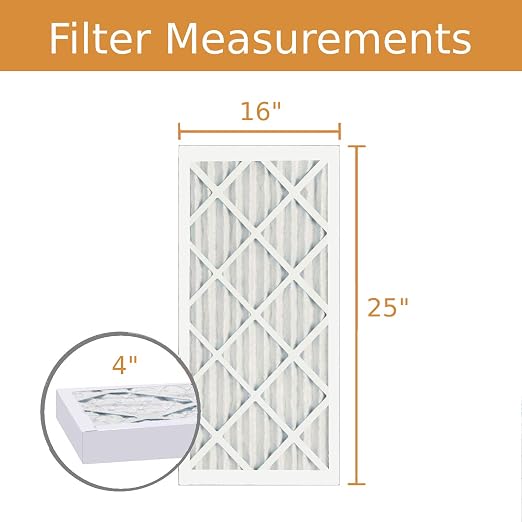 Sterling Seal KP-5251525519x2 Purolator Key Pleat Extended Surface Pleated Air - Image 2