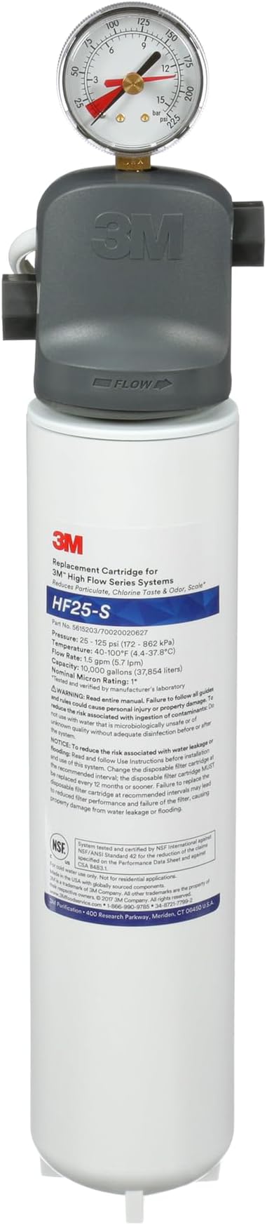 3M Water Filtration System for Commercial Ice Maker Machines ICE125-S by 3MIndustrial