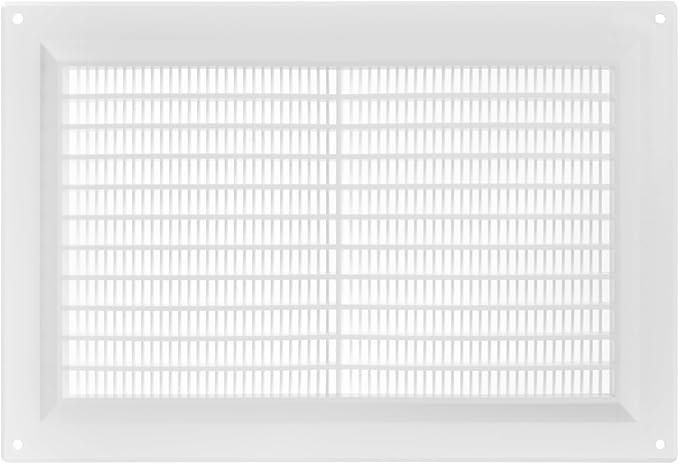 10" x 7" Inch White Vent Cover by ECOPROVENT