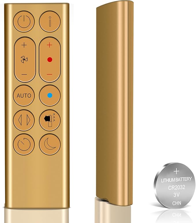 Replacement Remote for Dyson HP06/HP05/HP04 Pure Hot+Cool Fan-Gold | Easy to use by Unknown