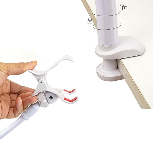 QCWN CPAP Hose Holder for Bed Flexible CPAP Tube Holder Stand - Image 7