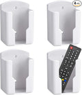4 Pack Remote Control Holder Wall Mount Tv Remote Holder Self Adhesive Media by TIE-DailyNec