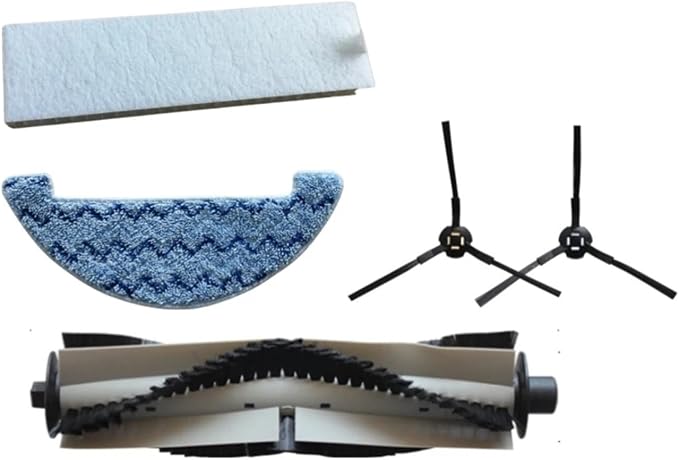 Main Brush Side Brush HEPA Filter Mop Cloths Compatible by Unknown