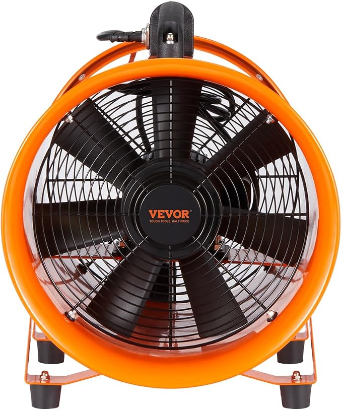 VEVOR Air Mover Blower Fan 8 Inch, 1070CFM 195W - Image 11