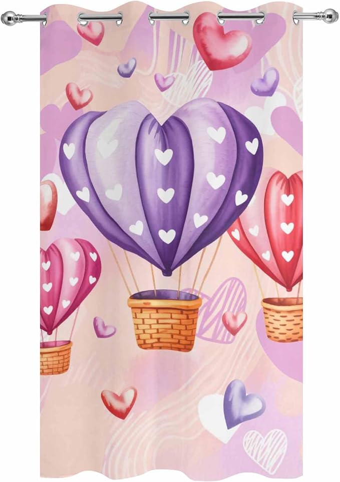 Hot Air Balloons Waterproof Outdoor Curtains - Image 2