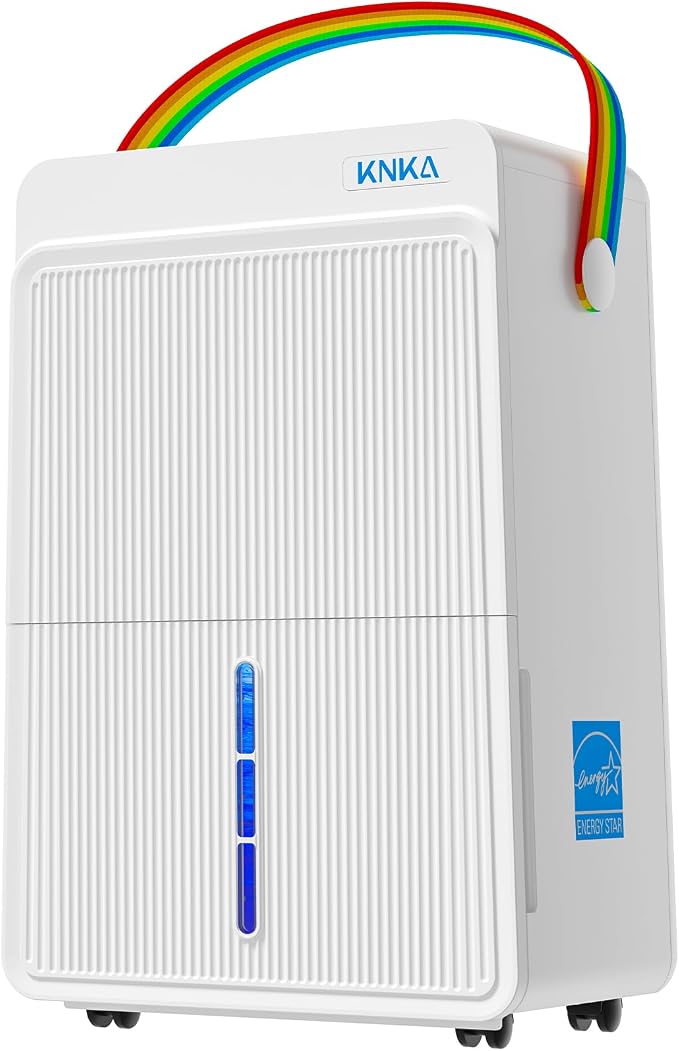 KNKA Energy Star 4500 Sq.Ft Dehumidifier, Max 80 Pint/Day Dehumidifier by KNKA