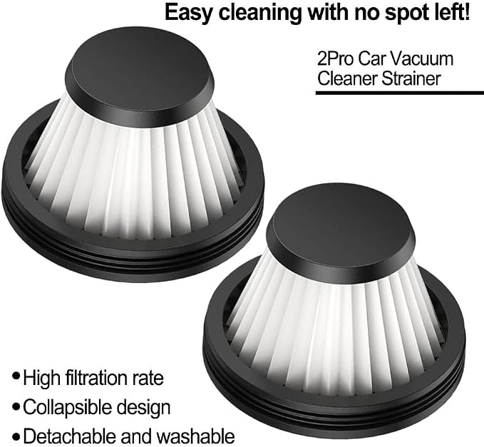 2PCS Filter Replacement Parts for A2 Pro Cordless Vacuum Cleaner Advanced - Image 4
