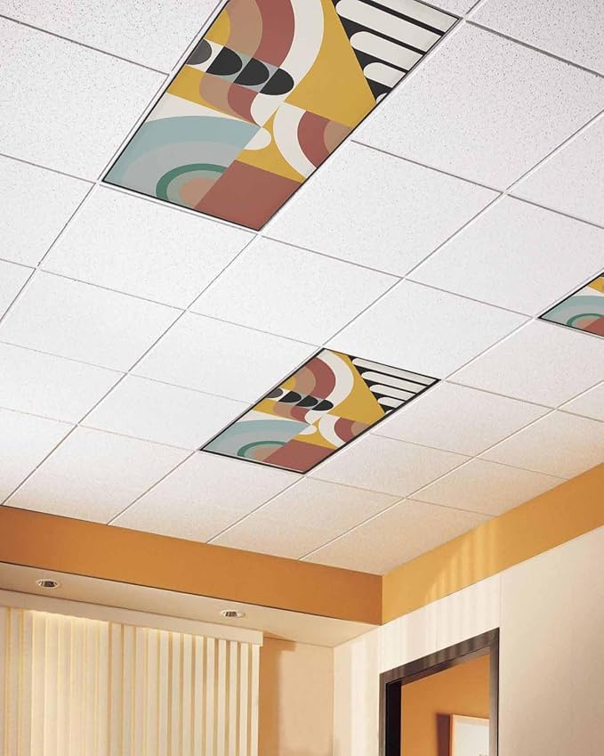 2 Pack Medieval Fluorescent Light Covers - Image 3