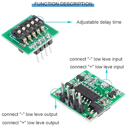 2 pcs 10S-24H Adjustable Timer Module Timer Switch Controller Board Steady - Image 5