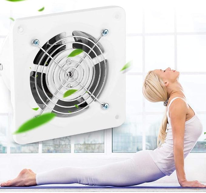 01 25W 220V Bathroom Window Exhaust Fan, Bathroom Exhaust Fan, - Image 6