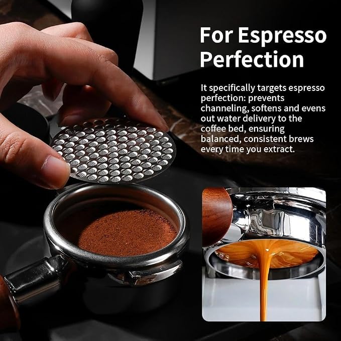 watchget 53mm Espresso Puck Screen Reusable Mesh Coffee Filter 0.8mm Thickness - Image 7