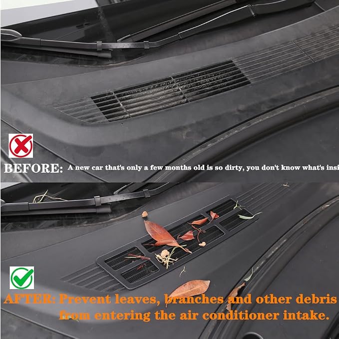 Air Intake Protective Cover for Tesla Model 3 2021-2023 Air Flow Vent Protect - Image 3