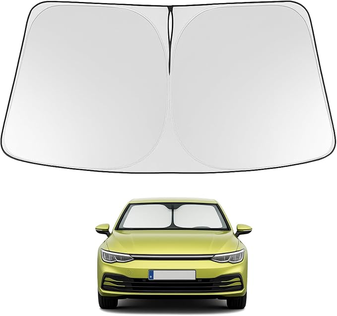 Proadsy Windshield Sun Shade for Volkswagen VW Golf Mk8 2022-2025 2026 4-Layer by Proadsy