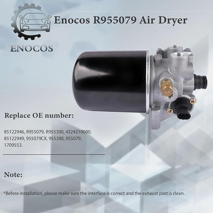 R955079 Air Dryer 1200P System Saver 12-Volts DC Fits Volvo Kenworth Peterbilt - Image 3