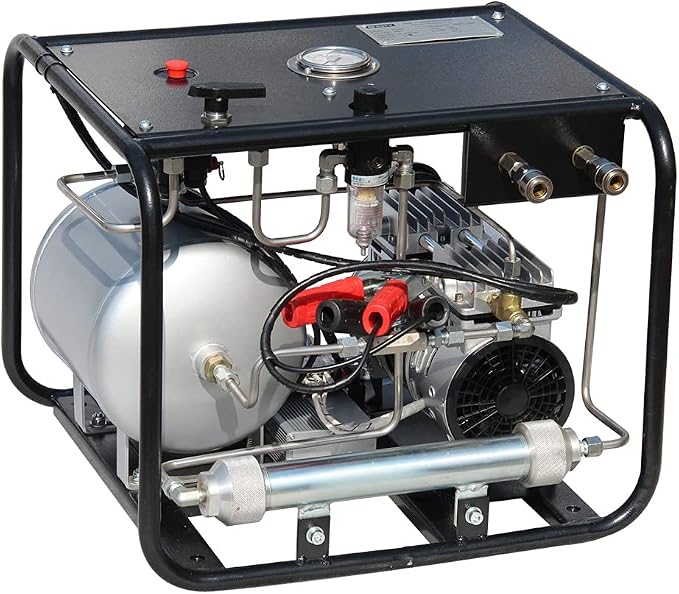 Oil-free Dive 12V 550W Air Compressor System Vacuum Pump by HPDMC