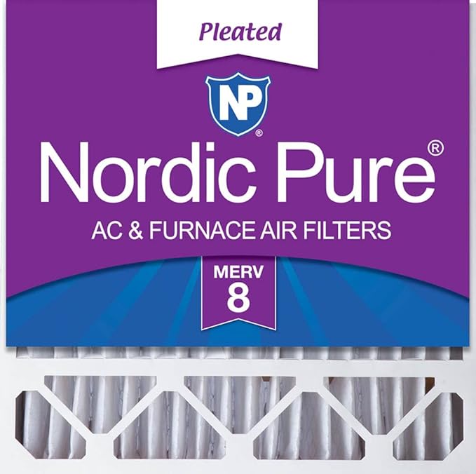 Nordic Pure 20x20x5 Honeywell/Lennox Replacement MERV 8 Air Filter 1 Pack | by NordicPure