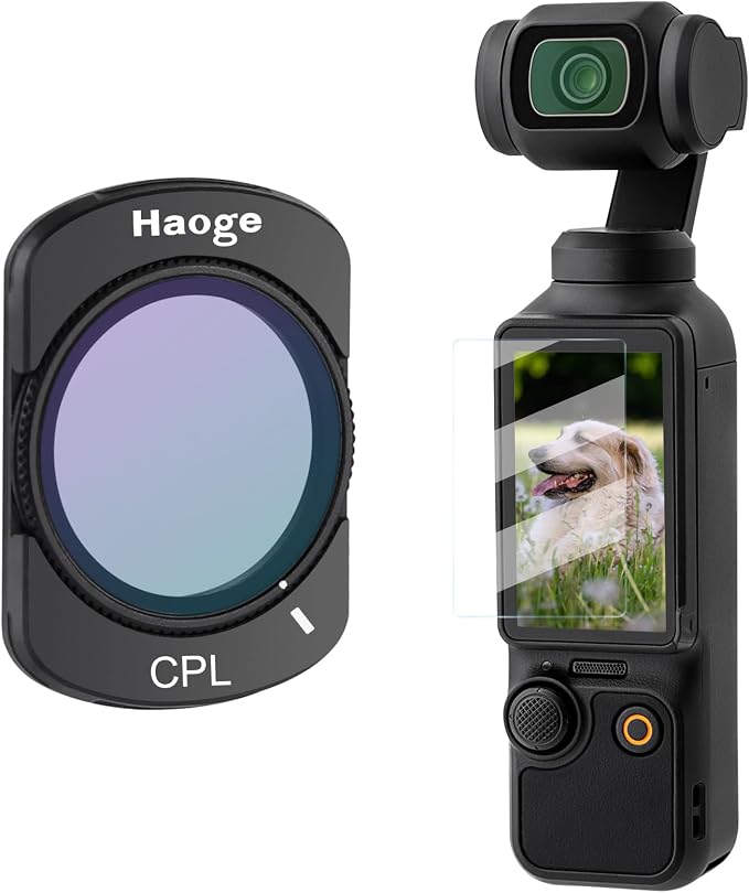 Haoge Magnetic CPL Filter for DJI Osmo Pocket 3 Creator Combo Accessories by haoge
