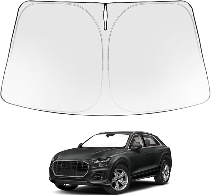 Proadsy 2026 Upgrade Windshield Sun Shade Custom Fit 2019-2025 2026 Audi Q8 by Proadsy