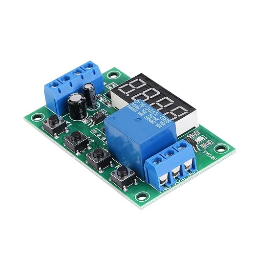 LED Display Timer LED Display Adjustable Timer Relay Module - Image 5