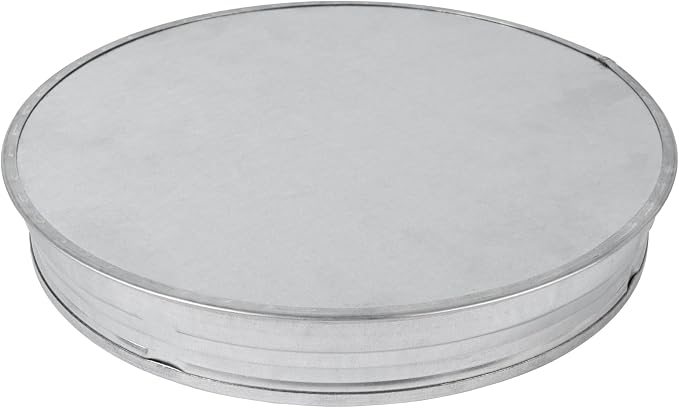Repa Market 12.5 Inch Metal Tee Cap – Round Metal Duct Cap by RepaMarket