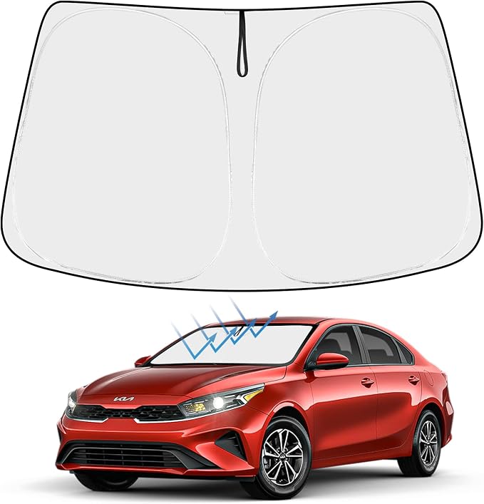 Proadsy 2026 Upgrade Front Windshield Sunshade Foldable Sun Shade Protector Sun by Proadsy