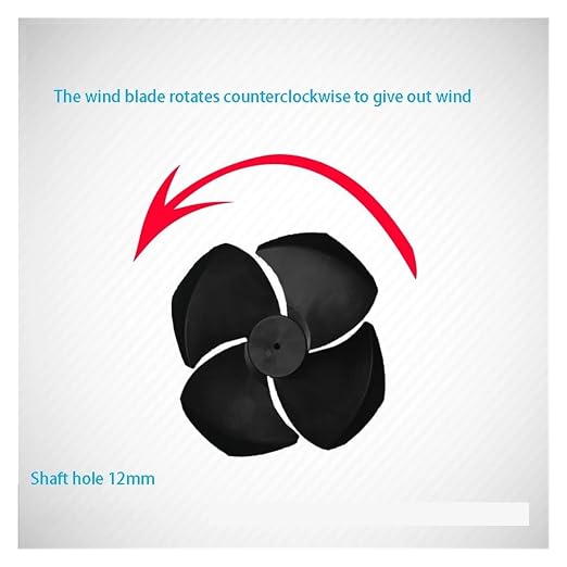 Fan Blades Air Cooler Fan Blade Fan Blades Replacement Fan Blades Rotate Fan - Image 3