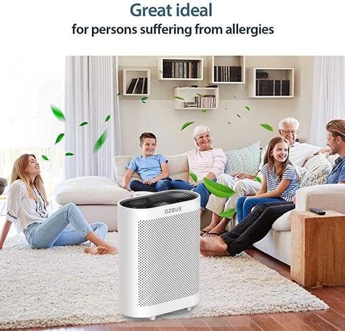AZEUS GL-FS32 Air Purifier for Large Rooms up to 2160 Sq Ft, 5-in-1 H13 True - Image 3