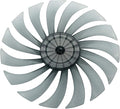 dPois Plastic Fan Blade Leaves Universal Household Standing Pedestal Fan Table by dPois