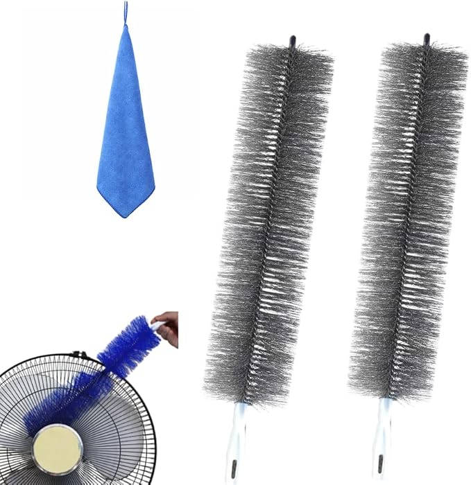 Bendable Microfiber Head Dust Remover, Air Conditioner Vents, Cars，Gray+Gray by Unknown