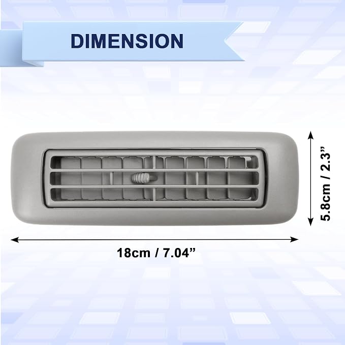 Air Vent - Car Roof A/C Vent Grille Parts, Fits - Image 2