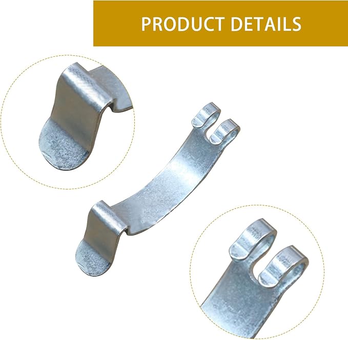 4Pcs Car Air Filter Clips, Metal Carbon Steel Air Cleaner Cover Clip Housing - Image 3