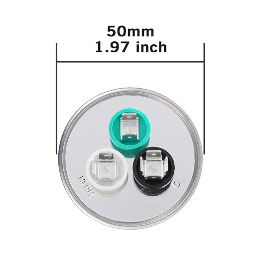 VEXUNGA 25/5 uF 25+5 MFD 370V or 440V Dual Run Start Round A/C Capacitor 25 5 - Image 3