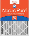 Nordic Pure 16x25x4 Pleated MERV 15 Air Filter 1 Pack by NordicPure