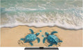 Blue Sea Turtle Summer Beach Indoor TV Cover, Elastic TV Screen Protector Teal by Unknown