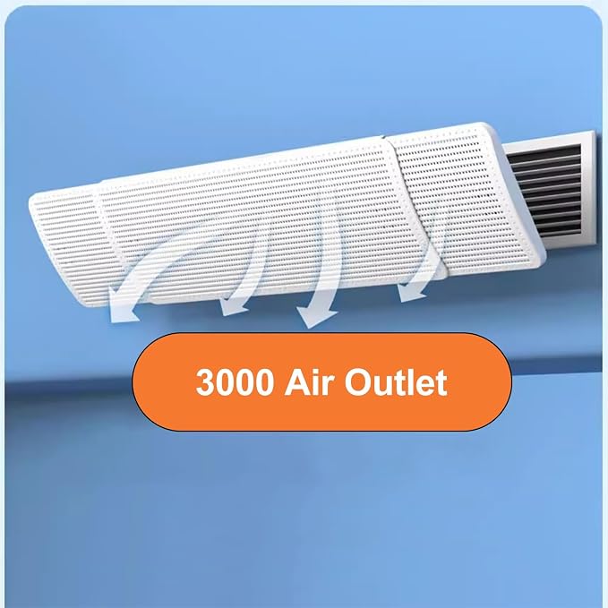 Adjustable AC Air Deflector for Central Air Conditioning - Image 6