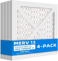 14x14x1 Furnace Air Filters, MPR 1900 & FPR 10, MERV 13 Pleated Air Filter by Chenzhit