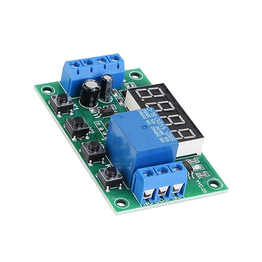 LED Display Timer LED Display Adjustable Timer Relay Module - Image 9