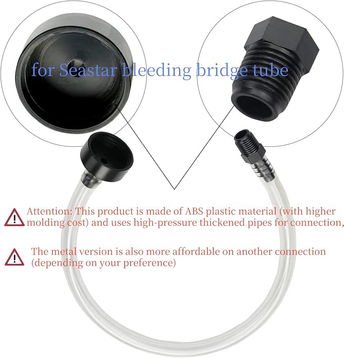 Compatible with Seastar Hydraulic Steering System's Bleed and Fill Packs - Image 4