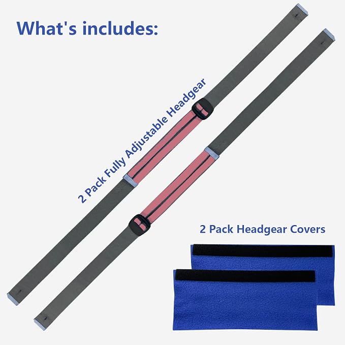 Upgraded Airfit P10 N30 Headgear Strap Nasal Mask Replacement Straps Supplies - Image 5
