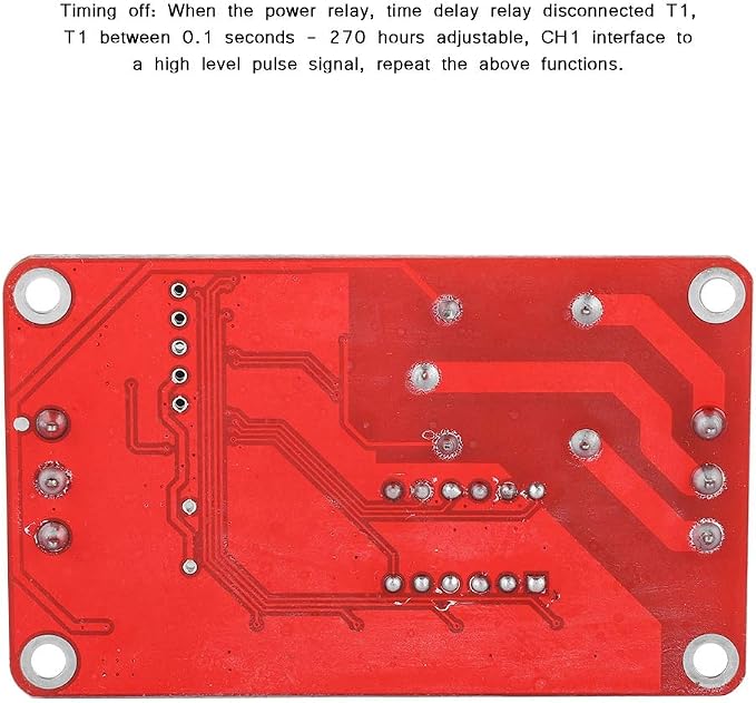 Multifunction Infinite Loop Timing Self Lock Relay Cycle Timer Module - Image 7
