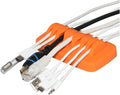 Heaviest Cable Organizer on The Market! Compact and Weighted Desktop Cord by ENVISIONED