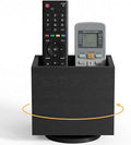 360° Rotating Remote Control Holder, Wooden TV Controller Holder, Remote Holder by First-zgel