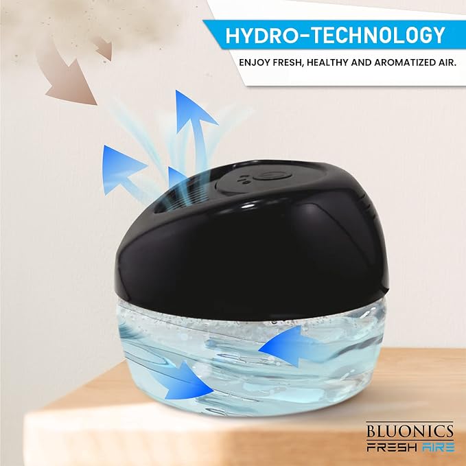 Bluonics Fresh Aire 3-Pack Water Air Washer, Water-Based Air Revitalizer & Room - Image 2