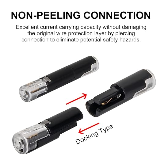 AITRIP 50PCS Single Wire Connector, 1 Wire Plug in Connector - Image 4